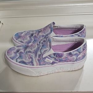 Vans Purple Butterfly Platform Sneakers